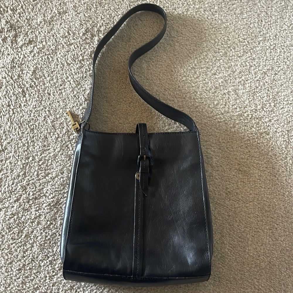 Fossil 54-HB-0110572E genuine Italian Leather Shoulder Bag